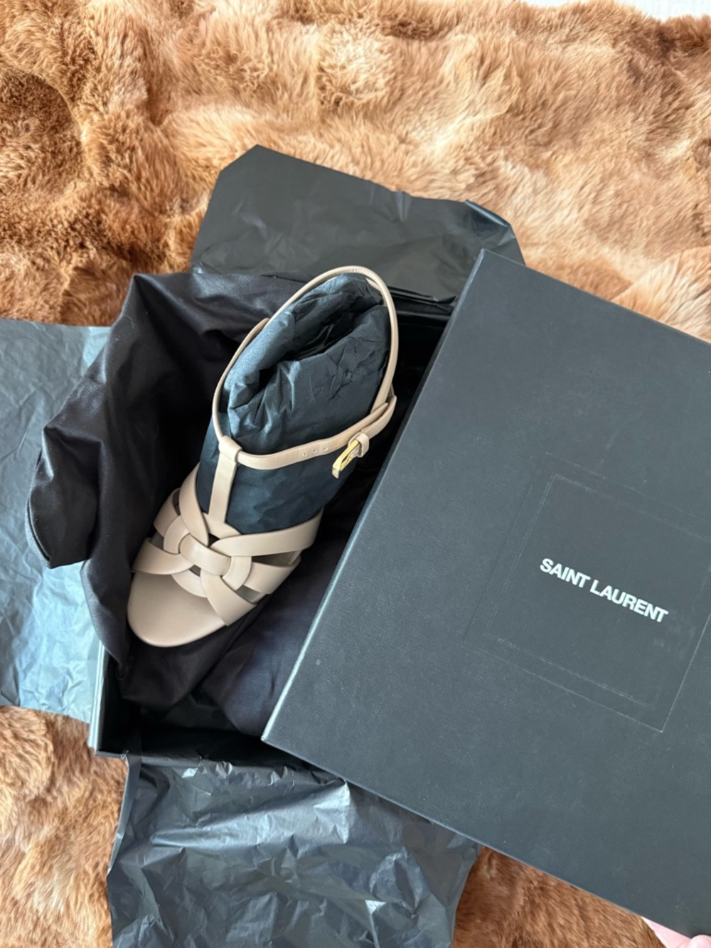 Saint Laurent Tribute platform sandal - sz 41 worn once - Picture 2 of 7